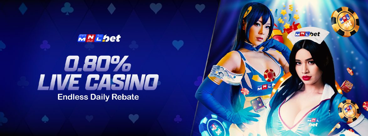 Casino 0.8% Endless Daily Rebate