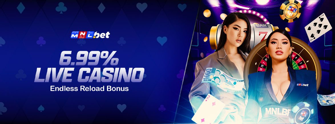 Casino 6.99% Endless Reload Bonus
