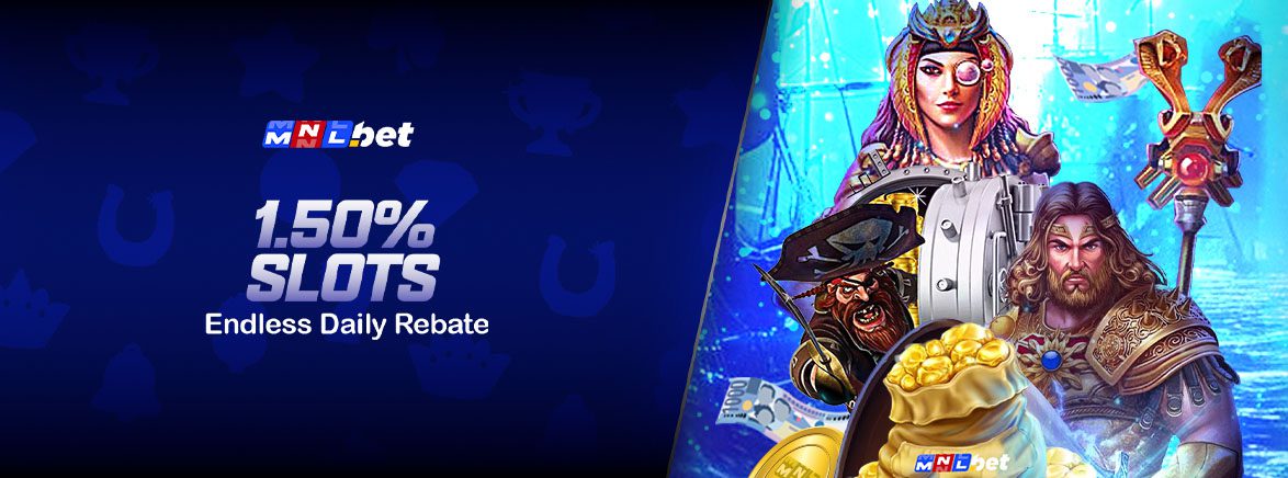 Slots 1.5% Endless Daily Rebate